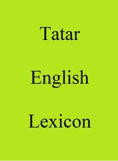 Tatar English Lexicon