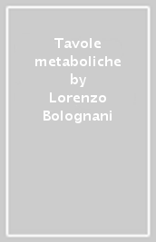 Tavole metaboliche