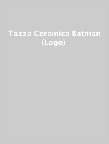 Tazza Ceramica Batman (Logo) 