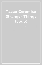 Tazza Ceramica Stranger Things (Logo)