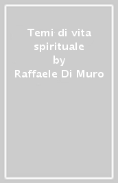 Temi di vita spirituale