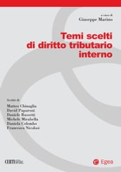 Temi scelti di diritto tributario interno