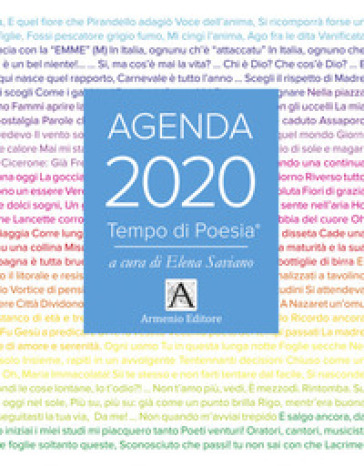 Tempo di poesia. Agenda 2020