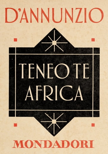 Teneo te Africa (e-Meridiani Mondadori) - Andreoli Annamaria - Gabriele D