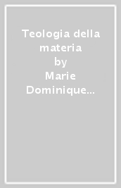 Teologia della materia