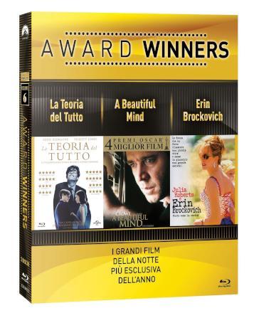 Teoria Del Tutto (La) / Beautiful Mind (A) / Erin Brockovich - Oscar Collection (3 Blu-Ray) - Ron Howard - James Marsh - Steven Soderbergh