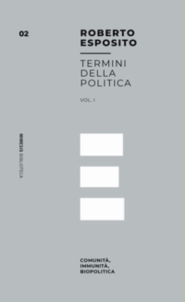 Termini della politica. 1: Comunità, immunità, biopolitica - Roberto Esposito