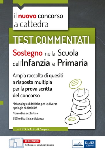 Test commentati per il Sostegno didattico nella scuola dell'Infanzia e Primaria - Maria Stella De Trizio - Giovanni Campana