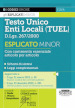 Testo unico enti locali (TUEL) D.Lgs. 267/2000 Esplicato minor. Con commento essenziale articolo per articolo. Con aggiornamento online