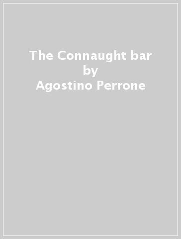 The Connaught bar - Agostino Perrone
