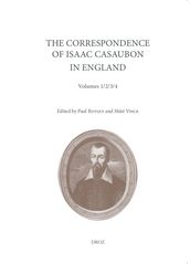 The Correspondence of Isaac Casaubon in England