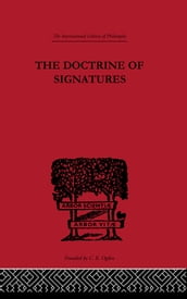 The Doctrine of Signatures