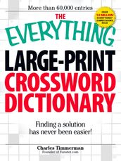 The Everything Large-Print Crossword Dictionary