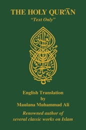 The Holy Quran, English Translation, 