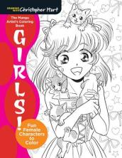 The Manga Artist s Coloring Book: Girls!