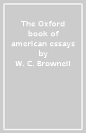 The Oxford book of american essays