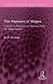 The Payment of Wages