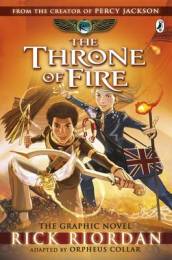 The Throne of Fire: The Graphic Novel (The Kane Chronicles Book 2)