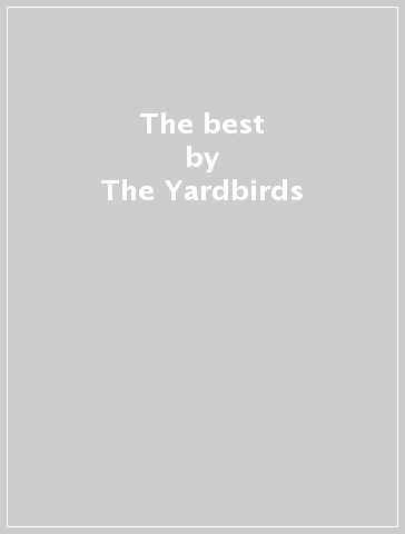 The best - The Yardbirds