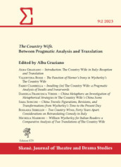 The country wife. Between pragmatic analysis and translation (2023). Vol. 2