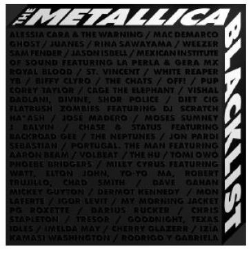 The metallica blacklist - Lim. edit.  7 lp - Metallica