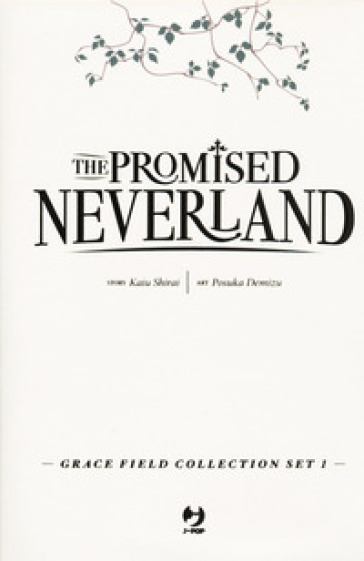 The promised Neverland. Grace field collection set. Con 3 cartoline. 1. - Kaiu Shirai - Posuka Demizu - Nanao