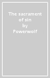 The sacrament of sin