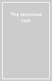 The televised text