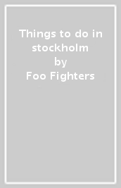 Things to do in stockholm