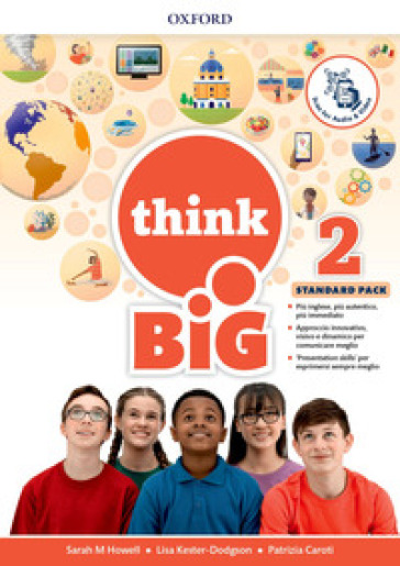Think big 2. Student's book-Workbook + magazine & extra book con QR code. Per la Scuola media. Con e-book. Con espansione online. 2.