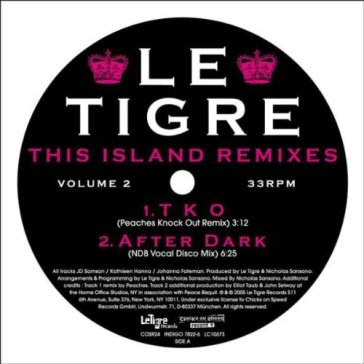 This island remixes 2 - Le Tigre