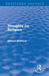 Thought on Religion (Routledge Revivals)
