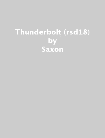Thunderbolt (rsd18) - Saxon