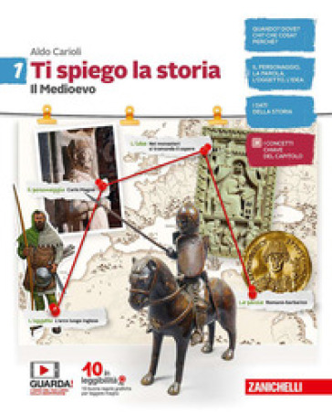 Ti spiego la storia. Per la Scuola media. Con espansione online. Vol. 1: Il medioevo - Aldo Carioli