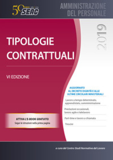Tipologie contrattuali - Centro studi normativa del lavoro | 