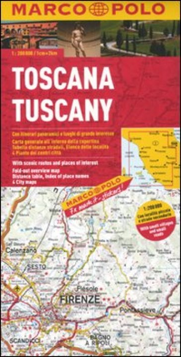 Toscana 1:200.000. Ediz. multilingue