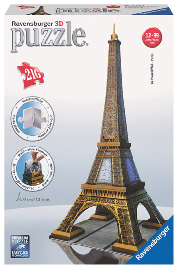 Tour Eiffel Puzzle 3D - RAVENSBURGER