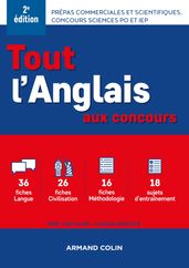 Tout l anglais aux concours - 2e éd