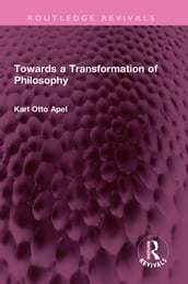 Towards a Transformation of Philosophy