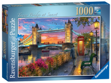 Tower Bridge al tramontoPuzzle 1000 pz