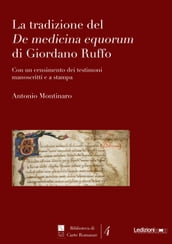 La Tradizione del De Medicina Equorum di Giordano Ruffo