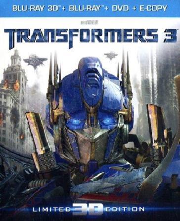 Transformers 3 (4 Blu-Ray)(3D+2D+DVD) (limited edition) - Michael Bay