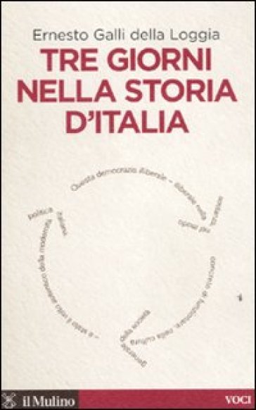 Tre giorni nella storia d'Italia - Ernesto Galli della Loggia