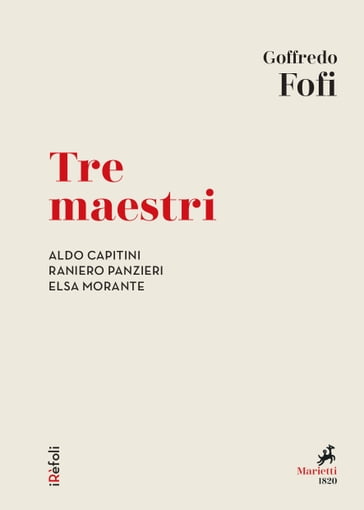 Tre maestri - Goffredo Fofi