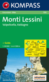 Trentino, Veneto. Monti Lessini, Gruppo della Carega, Recoaro Terme 1:50000