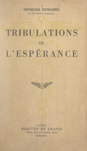 Tribulations de l espérance