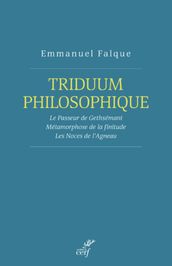 Triduum philosophique