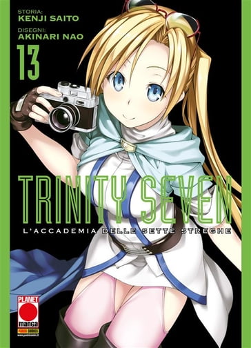 Trinity Seven  L'Accademia delle Sette Streghe 13 - Kenji Saito - Akinari Nao