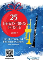 Trumpet and Clarinet book: 25 Christmas duets volume 2