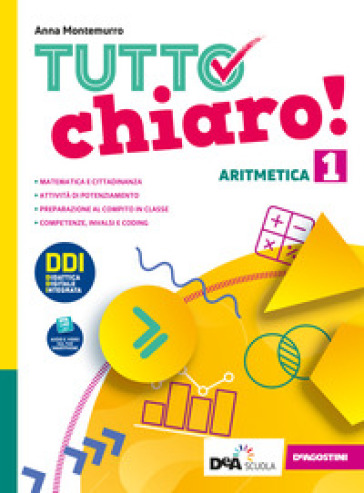 Tutto chiaro! Aritmetica-Geometria. Con quaderno e prontuario. Ediz. tematica. Per la Scuola media. Con e-book. Con espansione online. Vol. 1 - Anna Montemurro